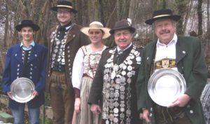v.l.n.r.: Leon Steffens, Michael Mayer, Eva Stainer, Franz Keller und Martin Mayer