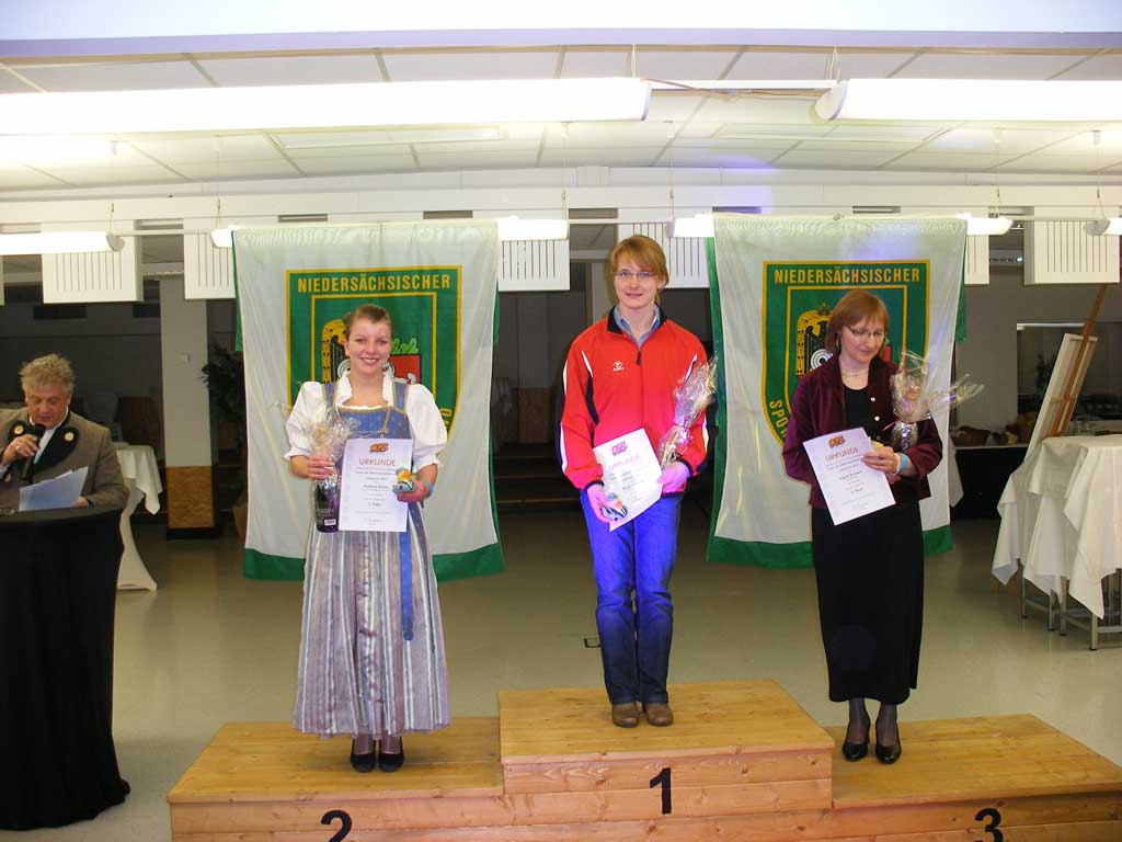 Steffi Böhm, 2. Platz in der Damenklasse