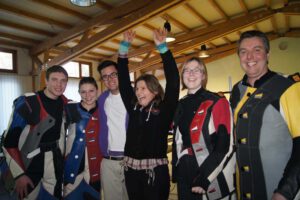 v.l.n.r.: Michi Janker, Eva Stainer, Maxi Treml, Lisi Stainer, Sabine Kettl und Alfred Klotz