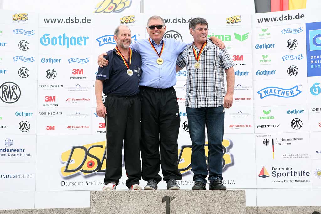 Fritz Aigner, Deutscher Meister mit der Luftpistole