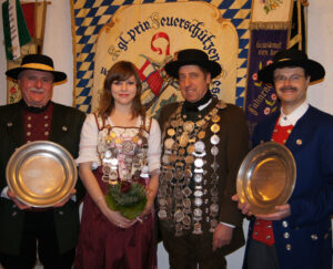v.l.n.r.: Xaver Gallinger, Eva Stainer, Jo Frankenberger und Manfred Müllner