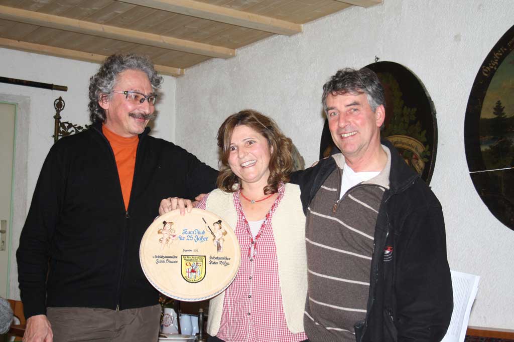 Jakl und Lisi Stainer mit Dieter Böhm