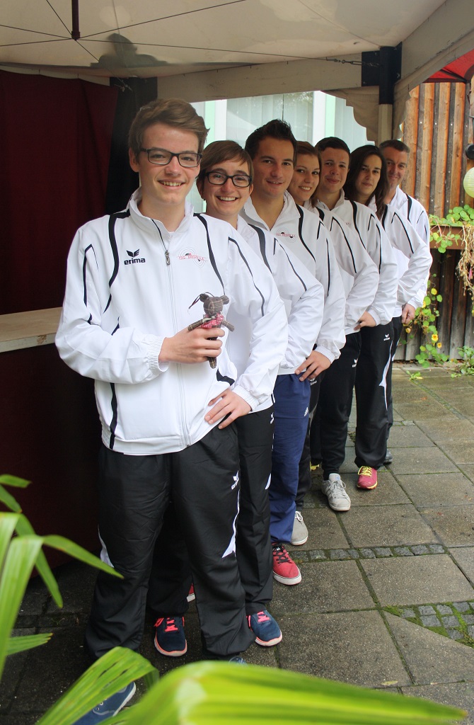 v.l.n.r.: Maximilian Ulbrich, Monika Niederkofler, Stephan Sanktjohanser, Eva Stainer, Alexander Reiner, Anna Schweizer und Alfred Klotz