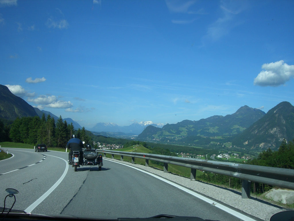 On the road