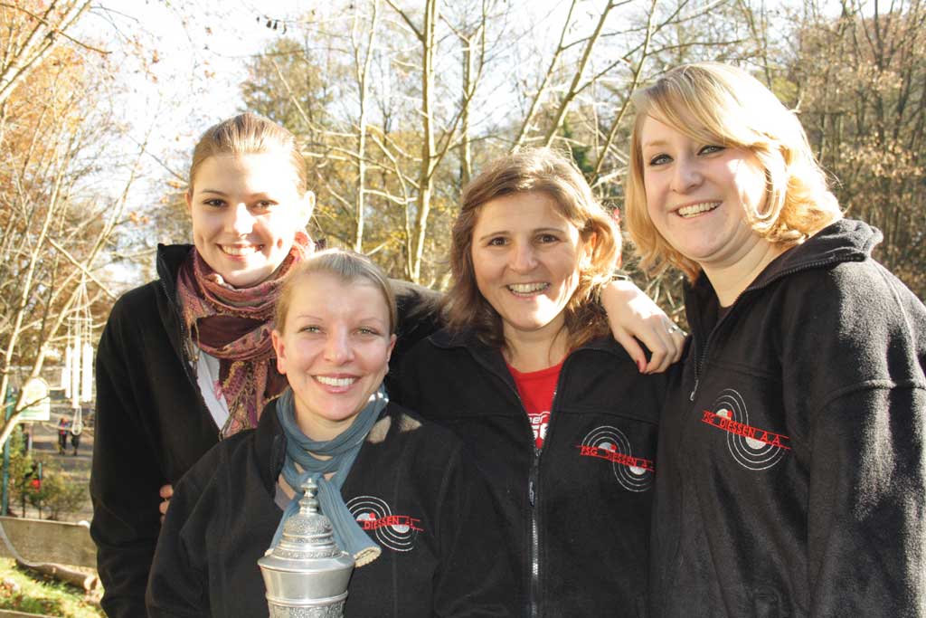 v.l.n.r.: Eva Stainer, Steffi Böhm, Lissi Stainer und Sabine Knoller