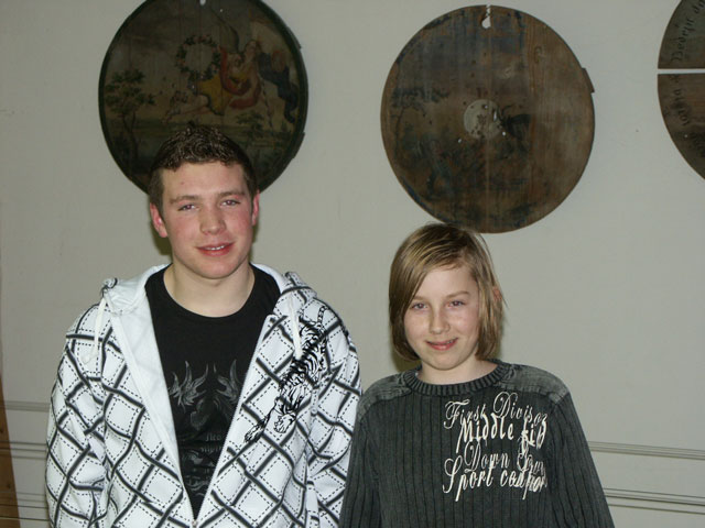 Jugend: Janker Michi aus Diessen mit einem 22 Teiler, Baldow Tom aus Herrsching mit einem 261 Teiler, (v.l.n.r.), nicht auf dem Bild Bauer Nicole aus Erling mit einem 57 Teiler