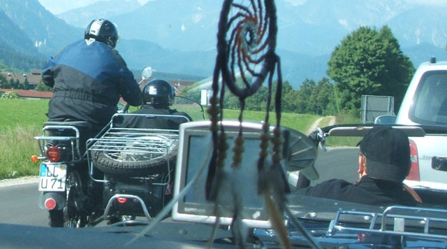 Aus dem Auto