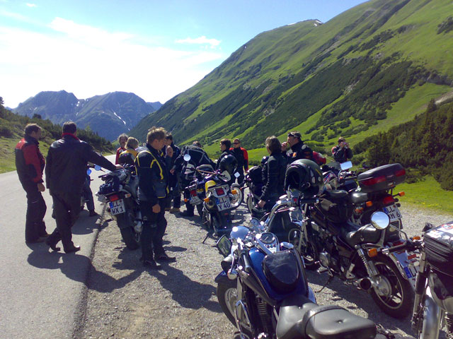 Auf dem Hahntennjoch