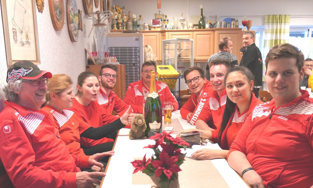 Jetzt wird gefeiert