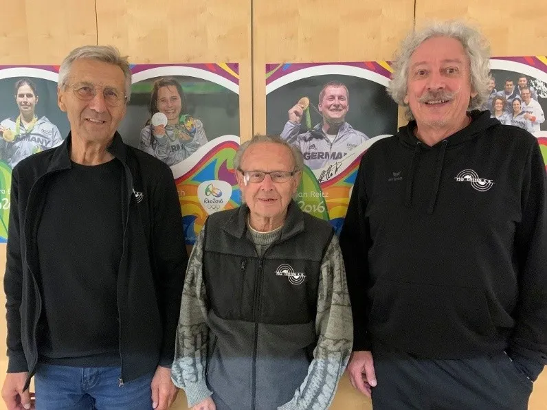 v.l.n.r.: Knedlik Heinz, Niederländer Helmut, Stainer Jakob