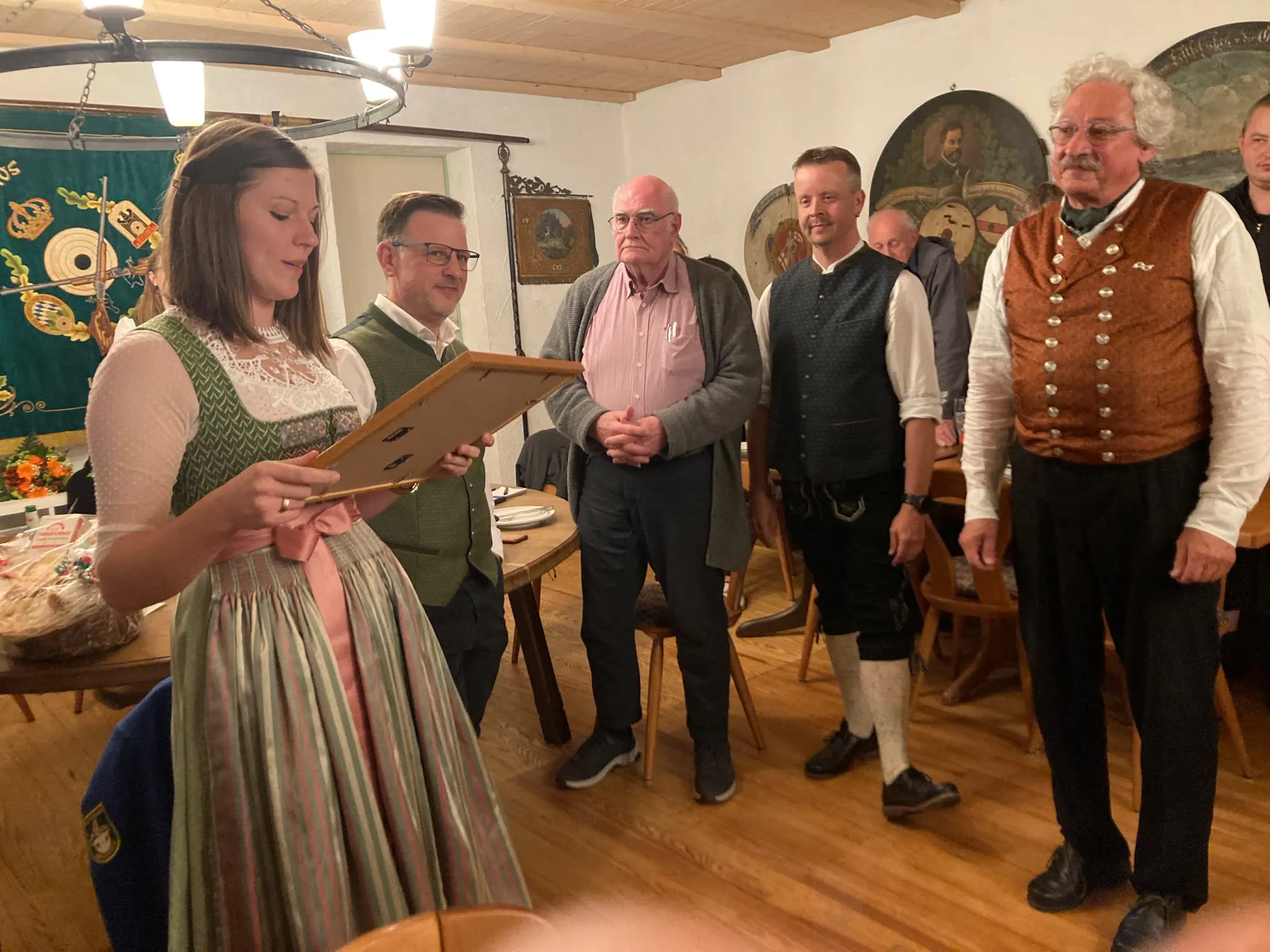 v.l.n.r.: Eva Ludmann, Marcus Schmidt, Andreas Filgertshofer, Markus Knedlik, Jakl Stainer